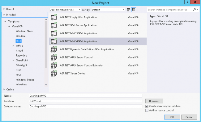 Caching In MVC