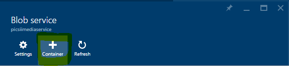 Blob Service In Portal