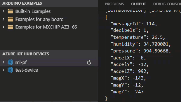 Send MXChip Data to Cloud