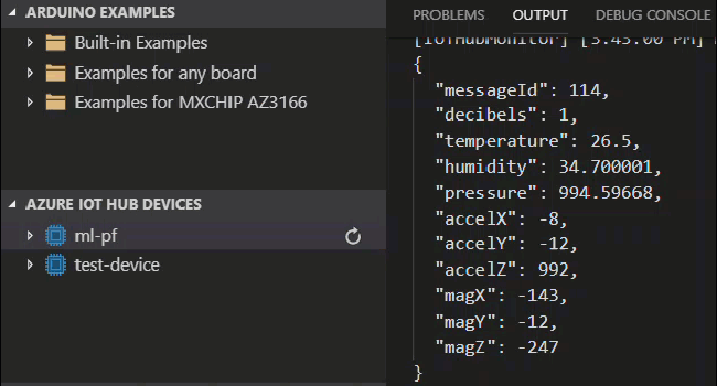 Send MXChip Data to Cloud